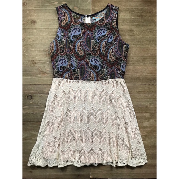 Flying Tomato Dresses & Skirts - Flying Tomato Paisley Tapestry Dress